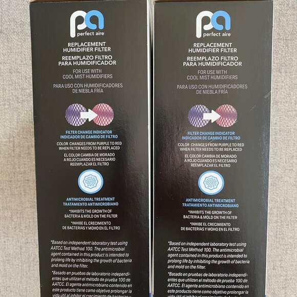 Replacement Humidifier Filters Model V-0001 Vornado Holmes Perfect Aire, 4 Pack - Picture 3 of 4
